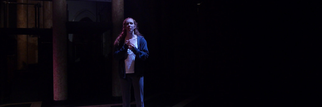 Isa St. Clair in Curio Theatre's Romeo and Juliet.